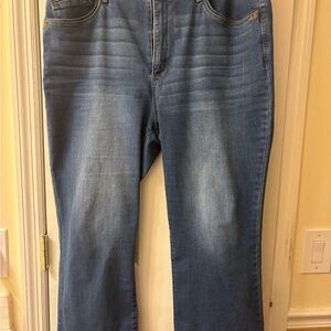 Wit & Wisdom Skyrise Bennett Barely Bootcut Ankle Jeans from Nordstrom. Size 18P